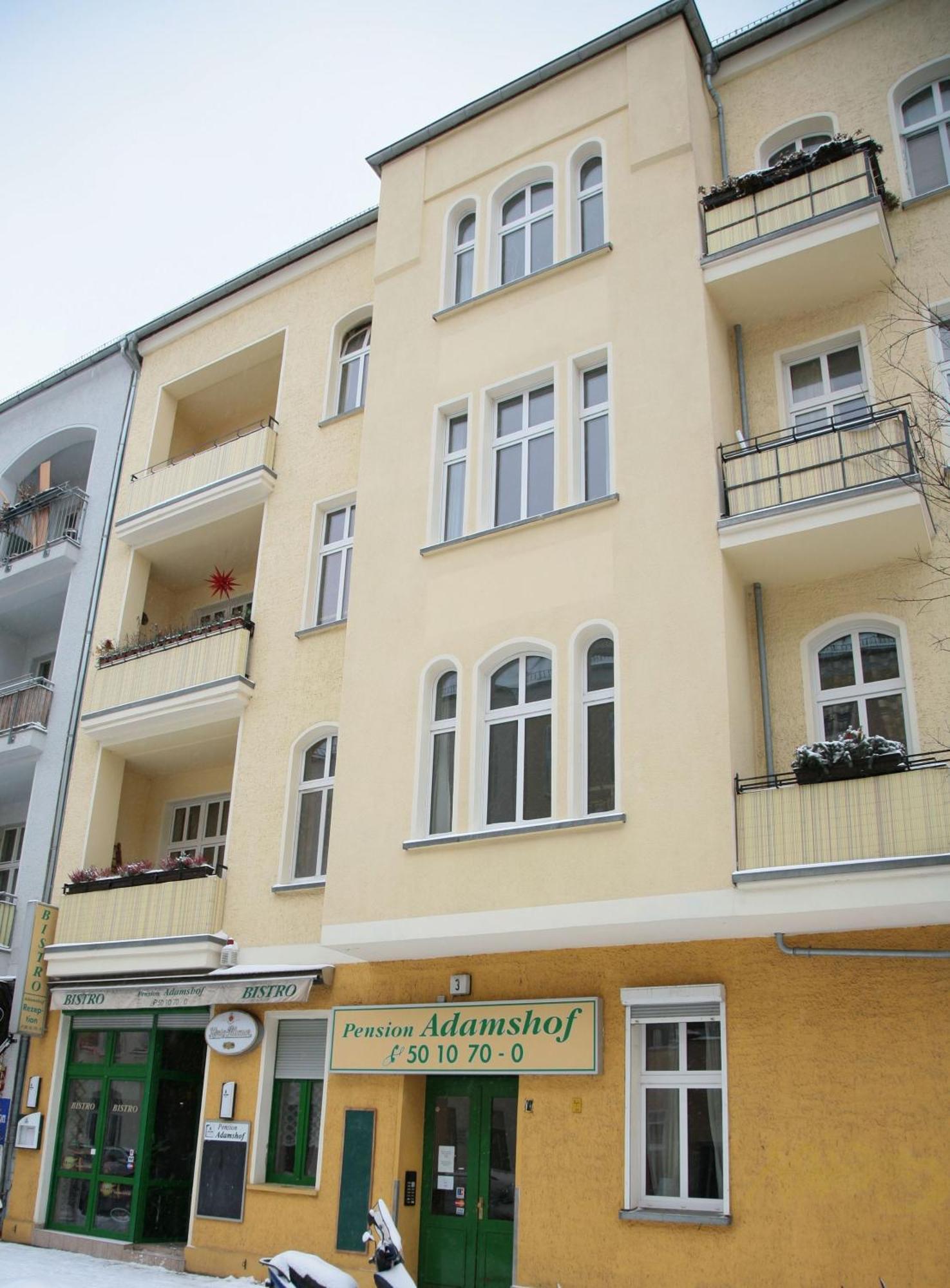 Hotel-Pension Adamshof Berlin Extérieur photo